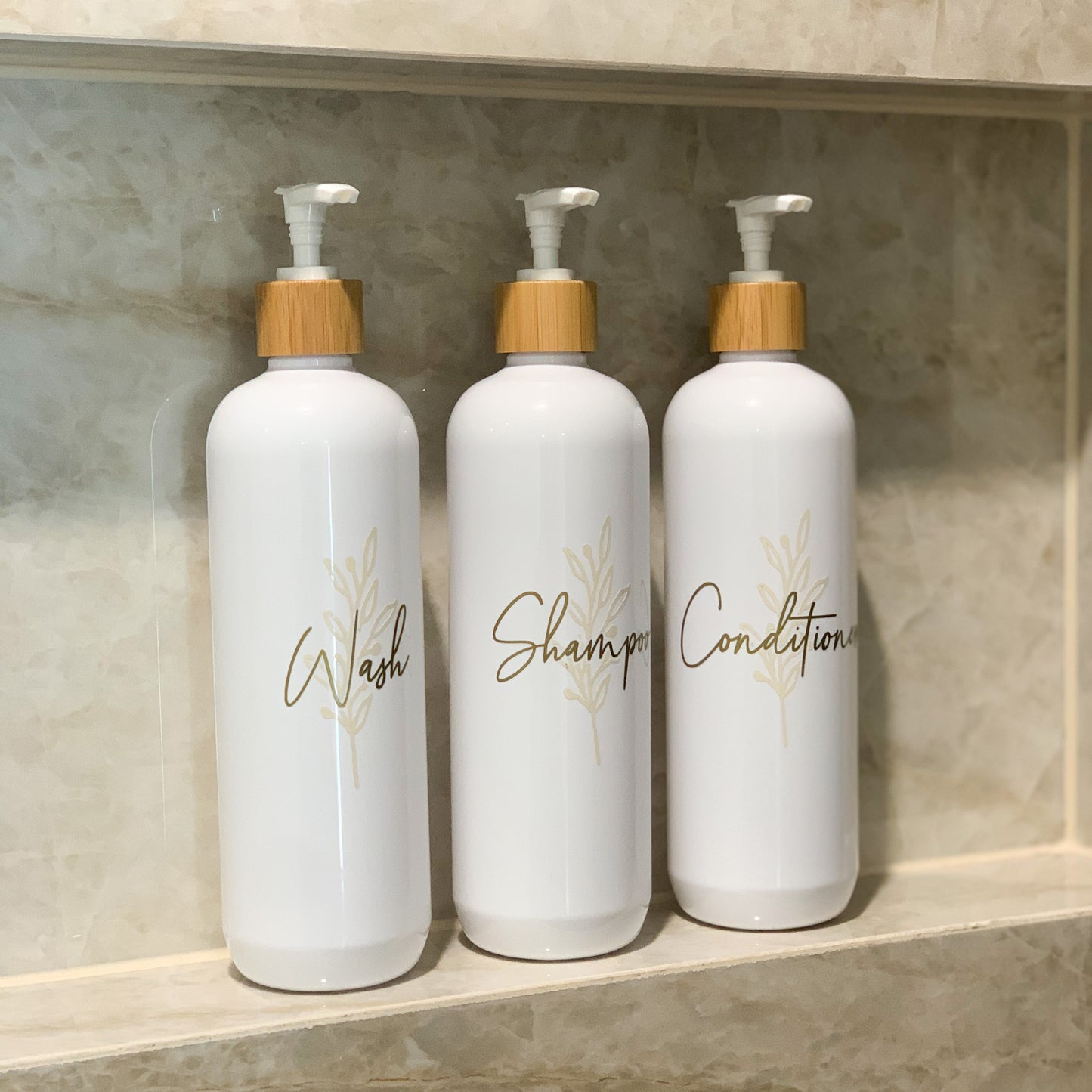 Shampoo and Conditioner Bottle Bundle