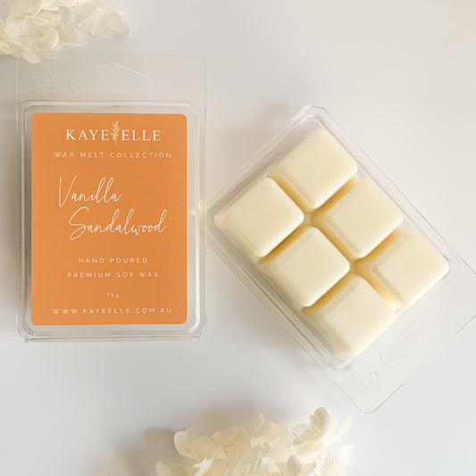 Clamshell Melt - Vanilla Sandalwood