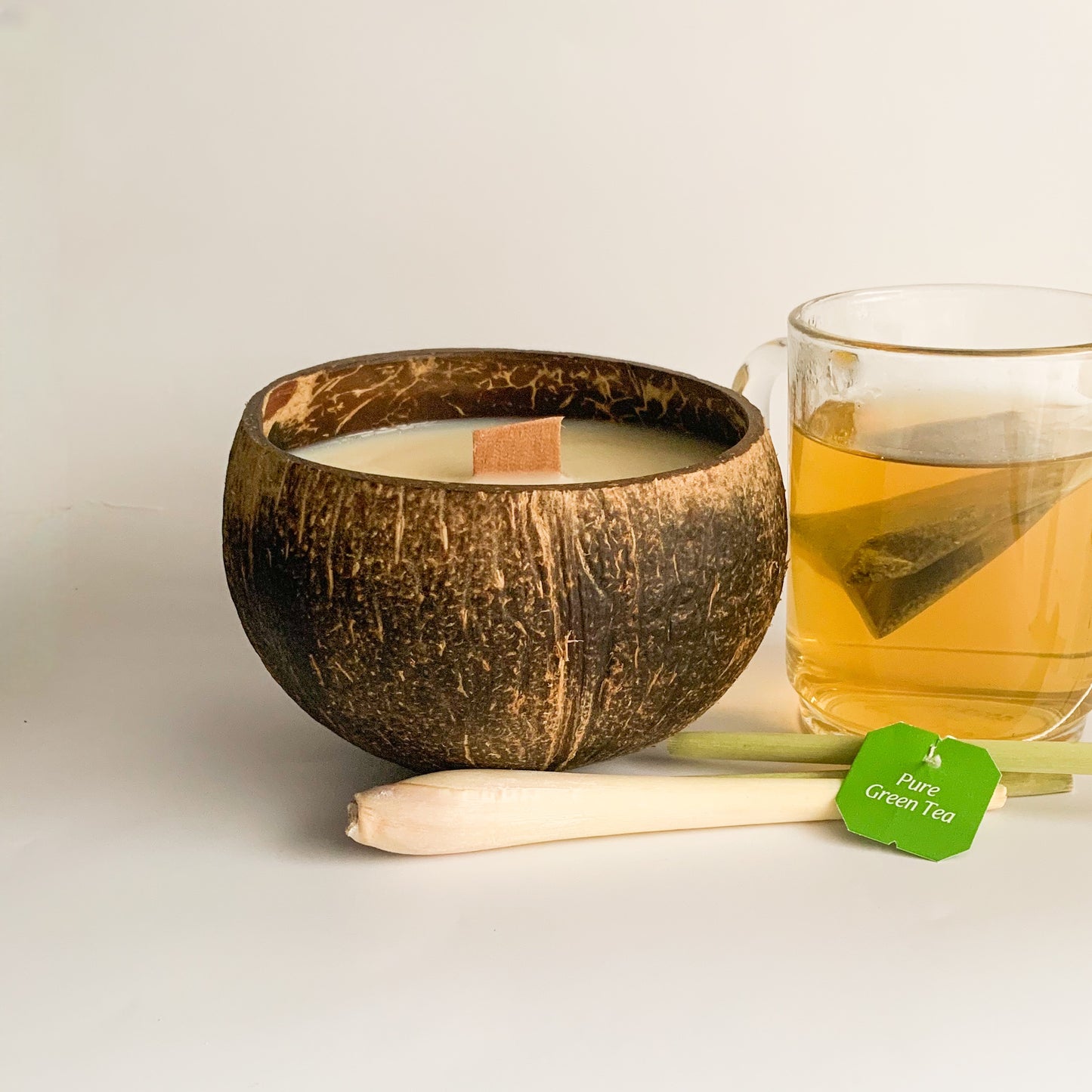 Coconut Bowl - Green Tea and Lemongrass