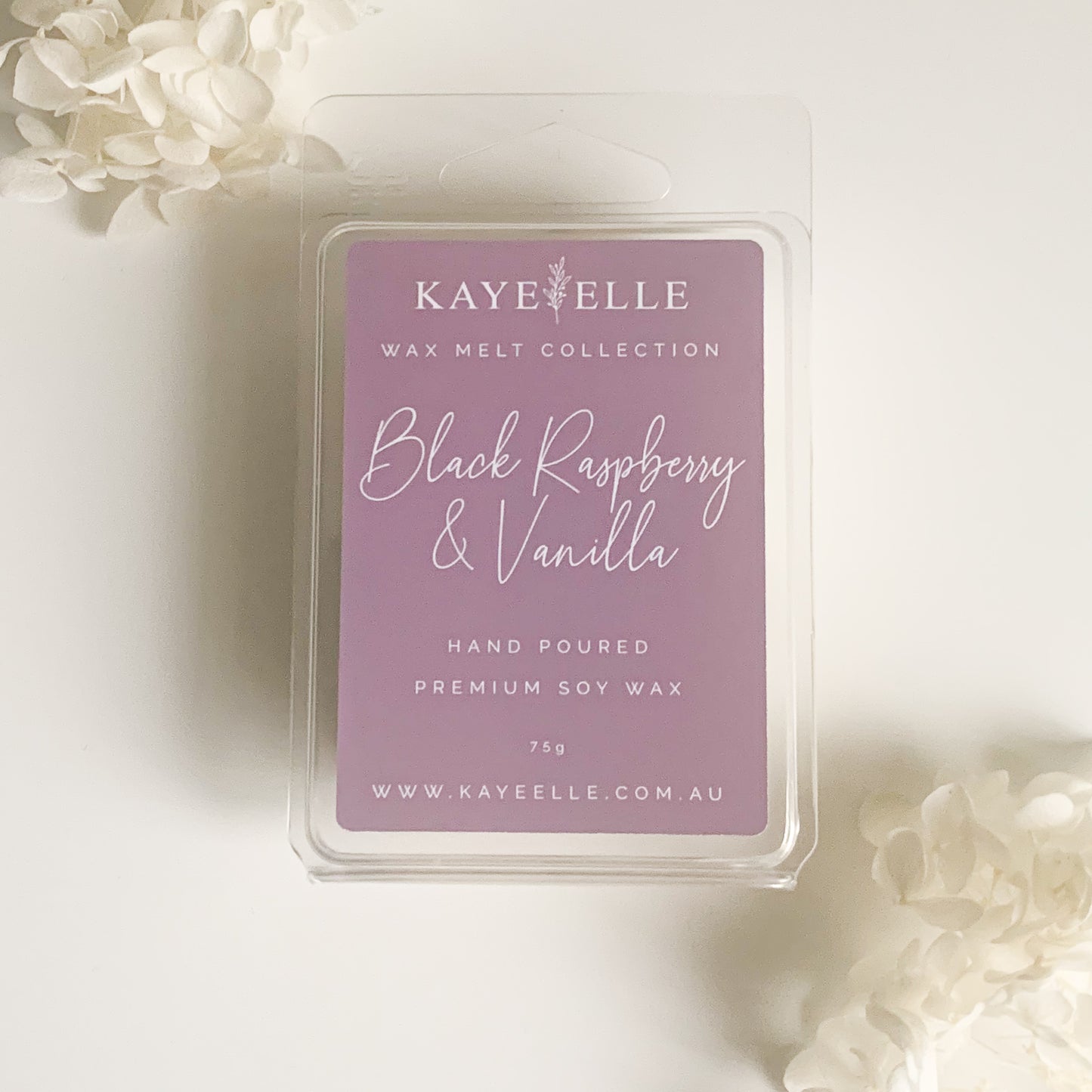 Clamshell Melt - Black Raspberry and Vanilla