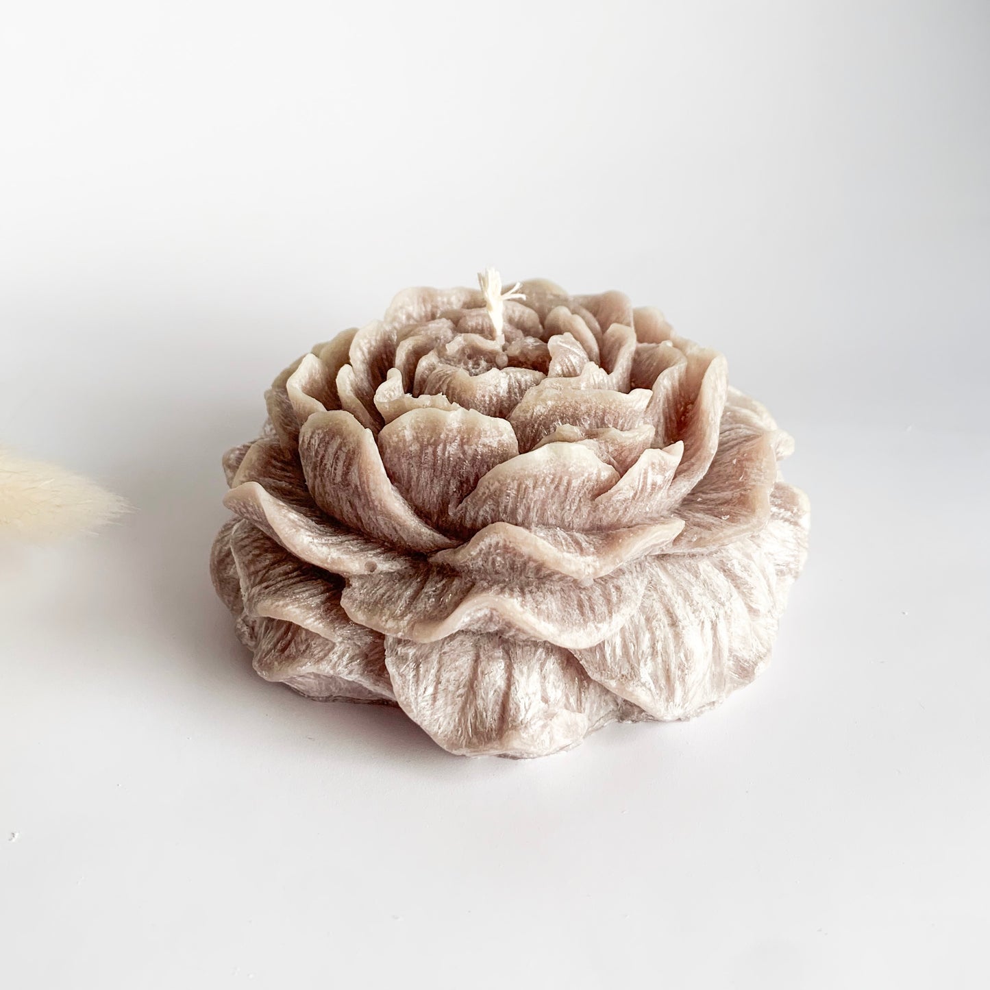 Peony Sculpture Candle