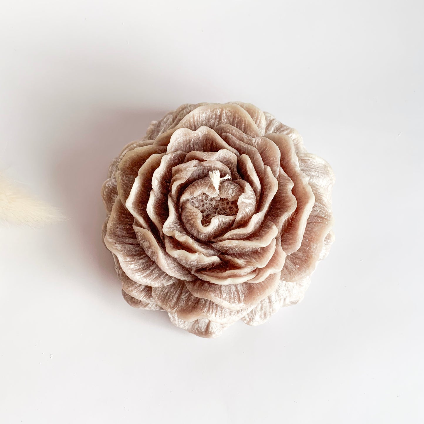 Peony Sculpture Candle