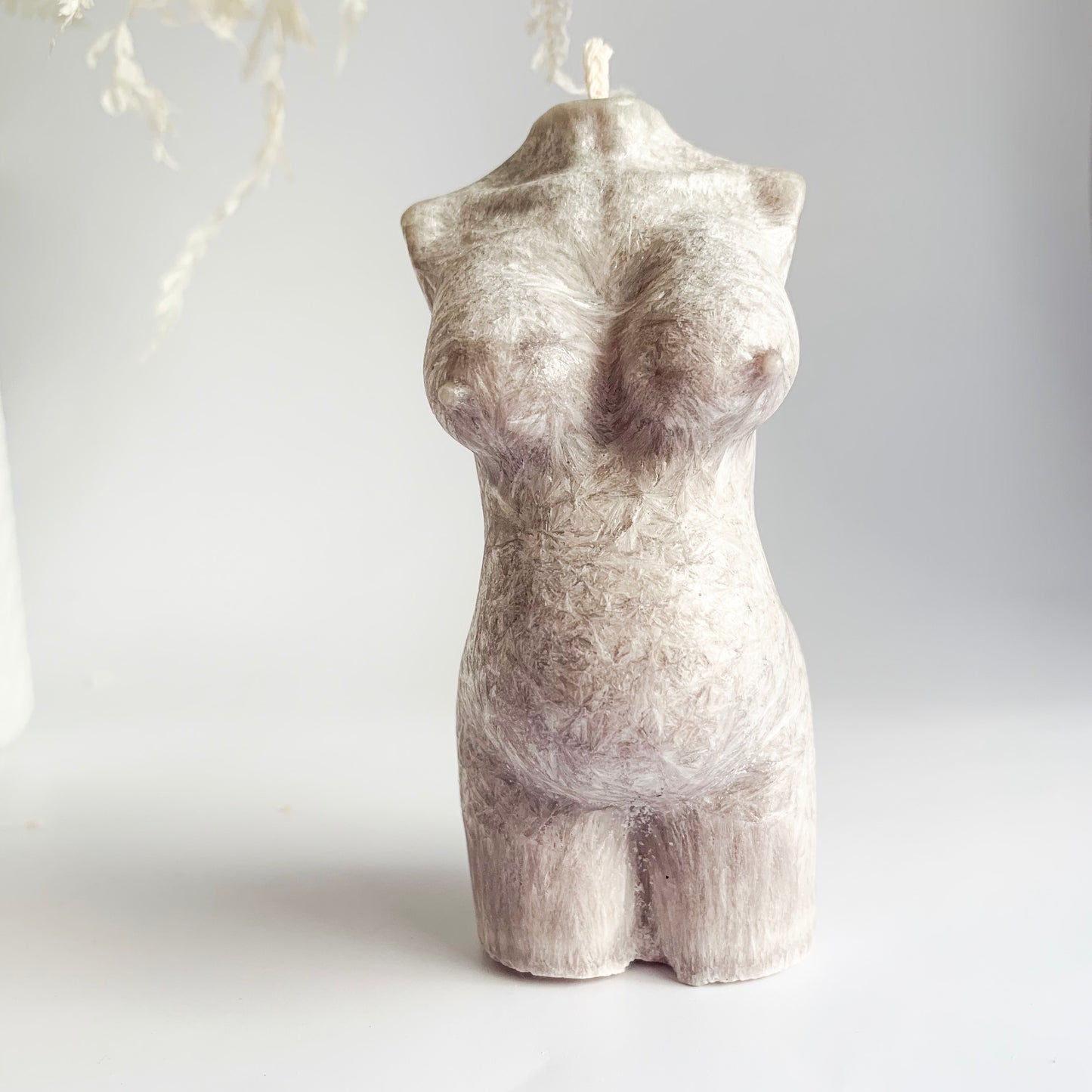 Pregnant Woman Sculpture Candle