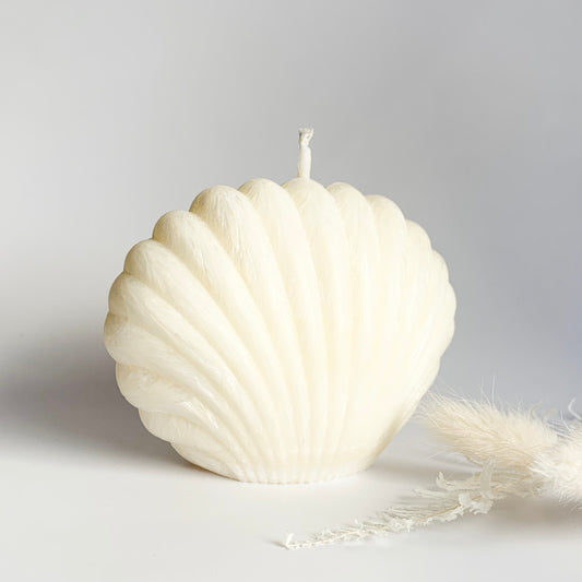 Clam Shell Sculpture Candle