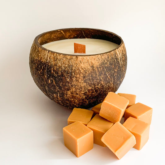 Coconut Bowl - Caramel Fudge