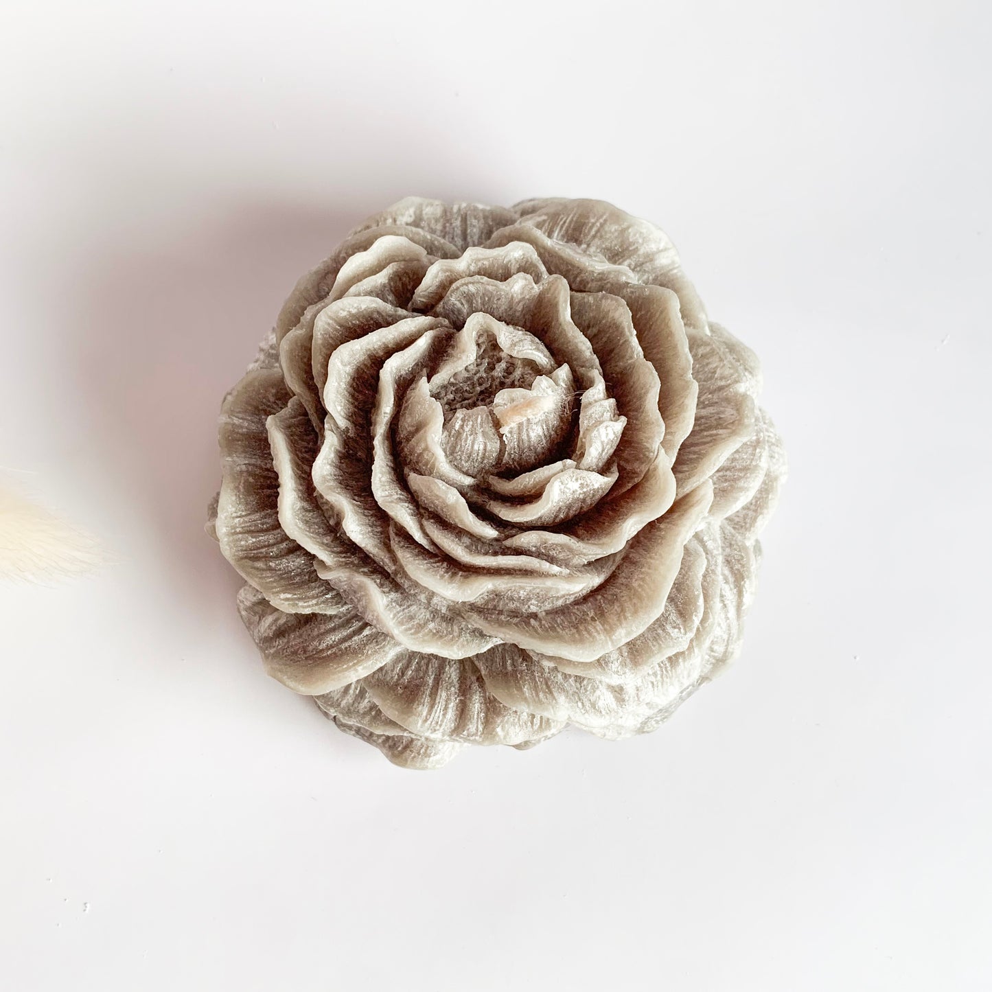 Peony Sculpture Candle