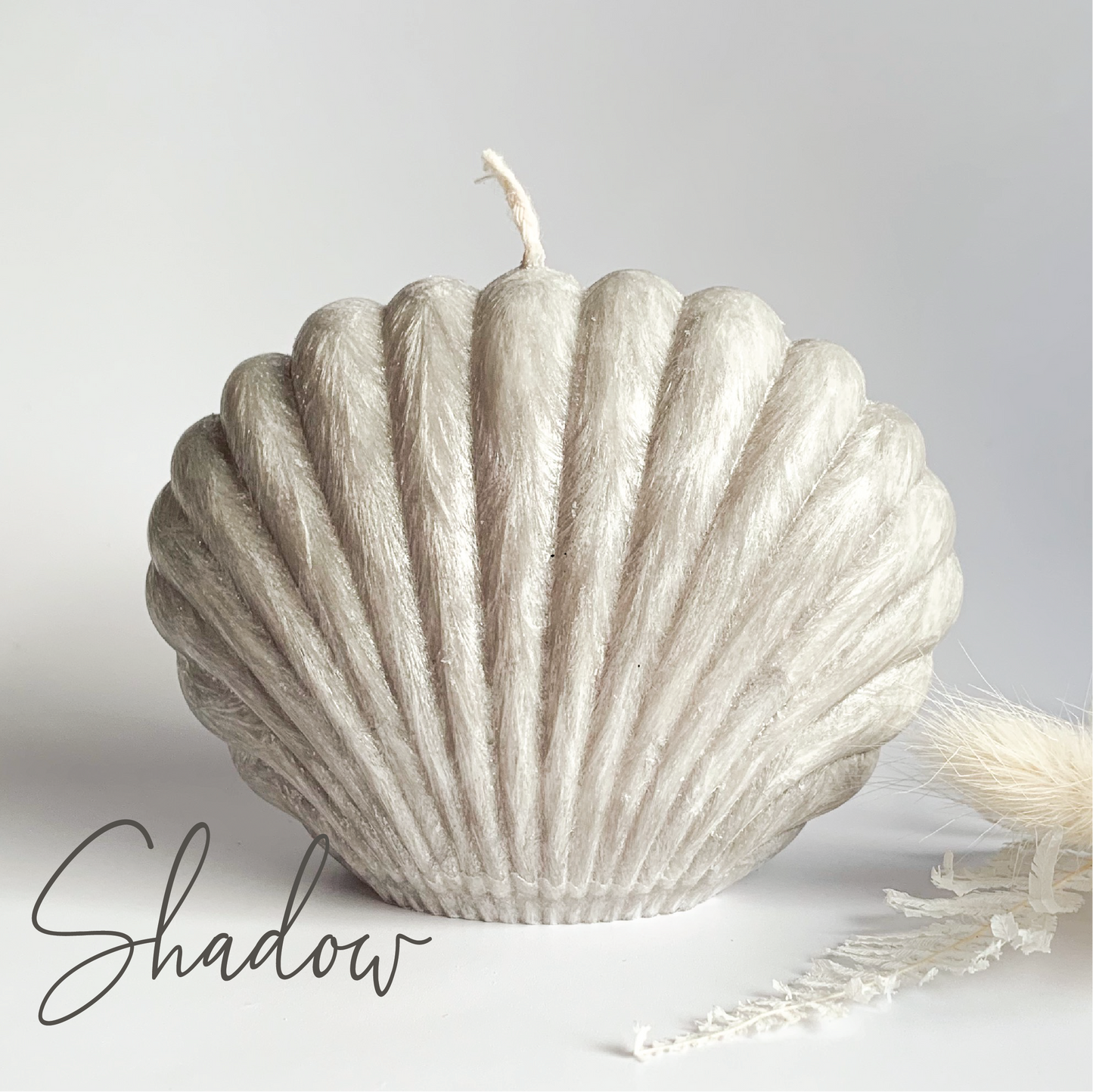 Clam Shell Sculpture Candle