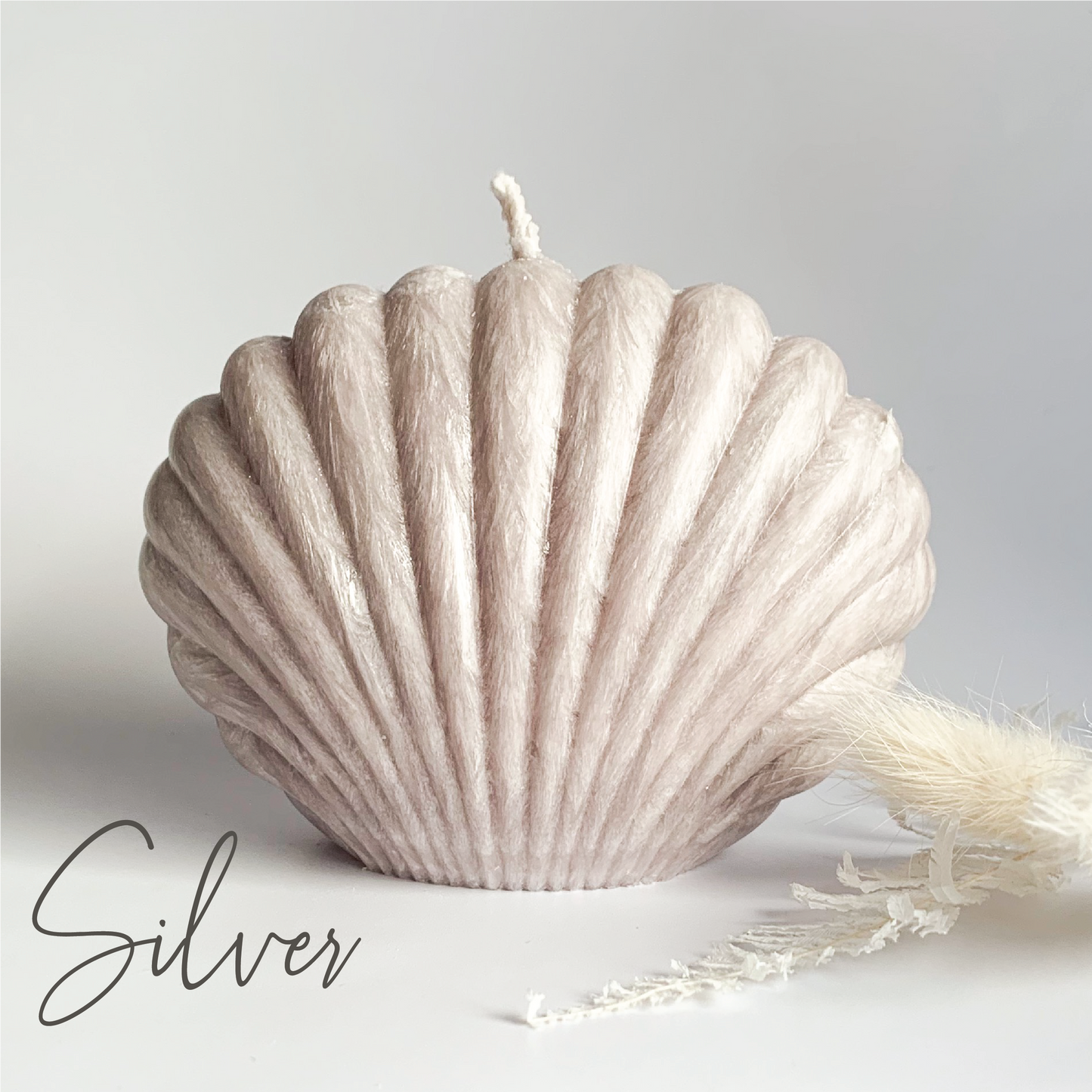 Clam Shell Sculpture Candle